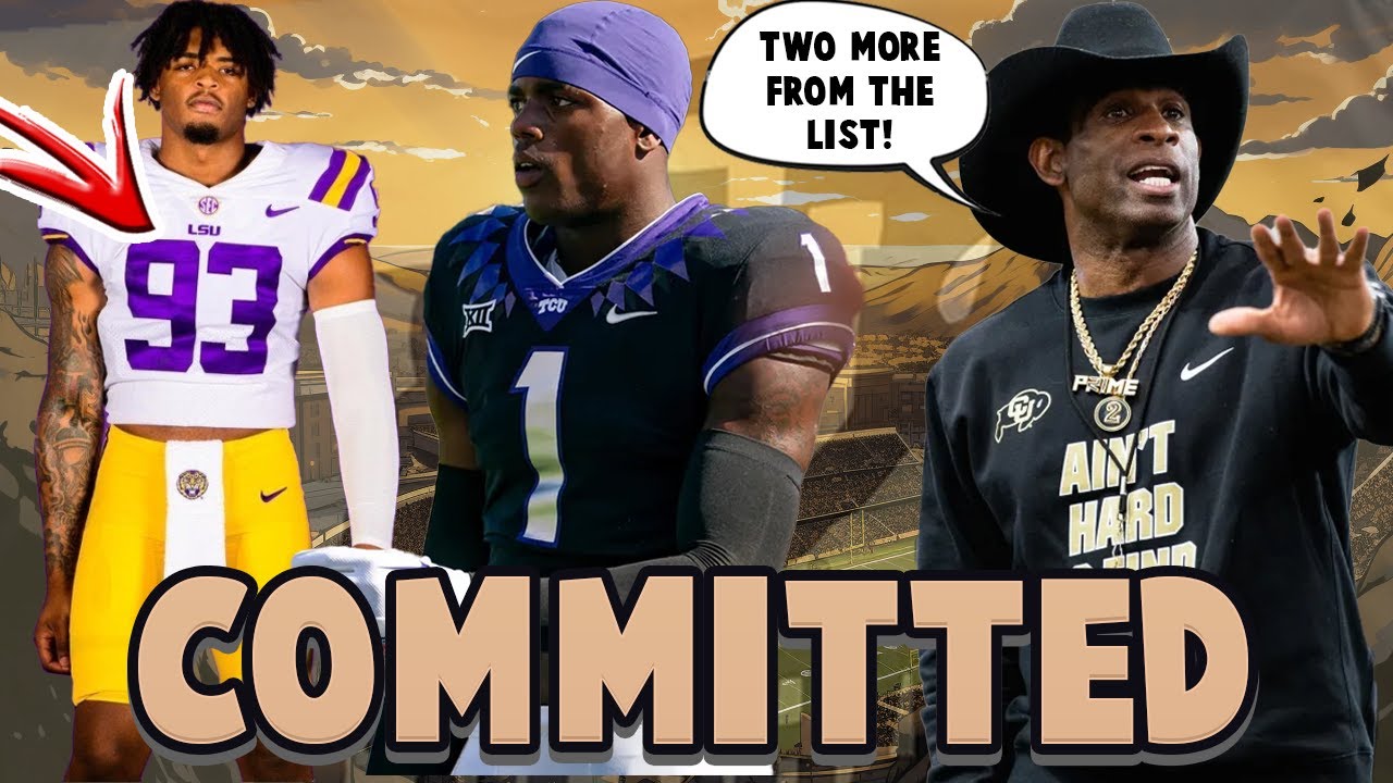DEION SANDERS LANDS 2 MORE 4 STAR RECRUITS AS EDGE QUENCY WIGGINS AND ...