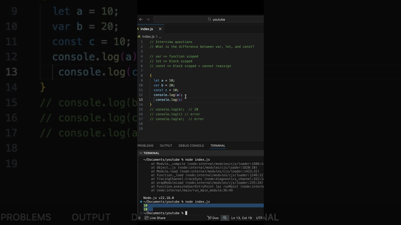 JavaScript Interview Question | React Interview Question |  #coding #reactjs #reactjstutorial
