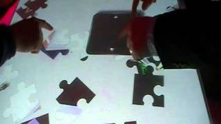 interactive table multi touch