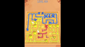 Water Connect Puzzle Level 386 | Walkthrough Solution