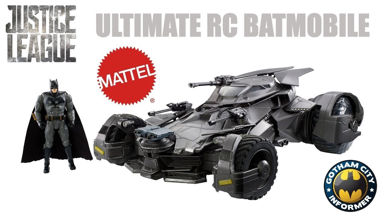 REVIEW: JUSTICE LEAGUE ULTIMATE BATMOBILE DE MATTEL | Gotham City Informer  | Todo Batman en Español - YouTube