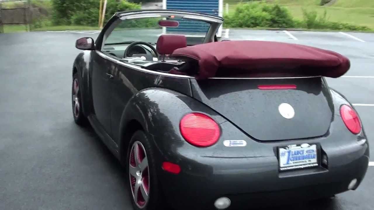 FOR SALE 2005 VOLKSWAGEN BEETLE CONVERTIBLE!!!! STK# P5615A - YouTube