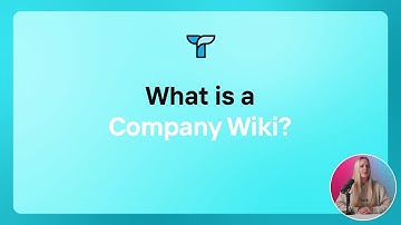 What is a company wiki? (Tettra)