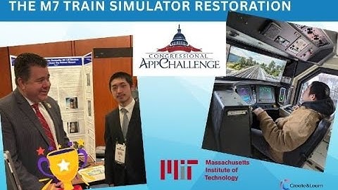 Train Restoration - A Winner of Congressional App Challenge 2024