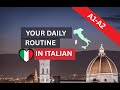 🇮🇹 Learn Italian – How to Describe Your Daily Routine! ☀️+ Free PDF