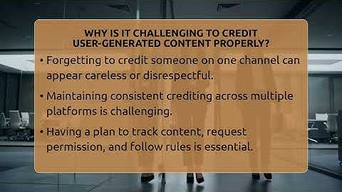 Why Is It Challenging To Credit User-generated Content Properly? - Everyday-Networking
