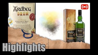 Ardbeg Drum 46% ABV 'Too Young to Smoke' - Highlights