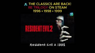 Resident Evil Original Trilogy Finally on Steam! RE1, RE2, and RE3 Nemesis PC Port