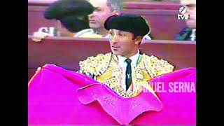 Cesar Rincón. Plaza Las Ventas -Madrid. Mayo de 1995