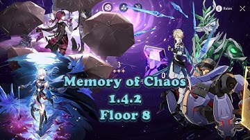 Jingliu & Kafka DoT Memory of Chaos Floor 8 Ver 1.4.2 | Honkai: Star Rail