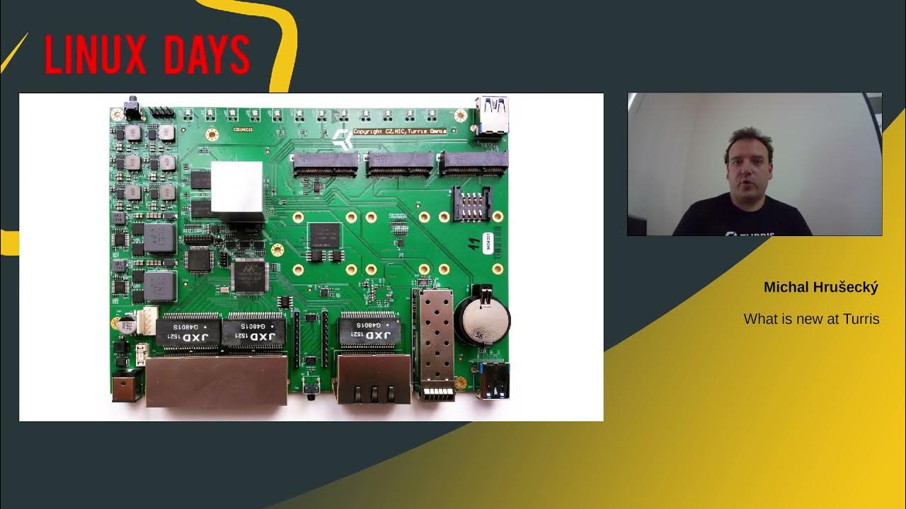 LinuxDays 2021 - What is new at Turris - Michal Hrušecký - YouTube