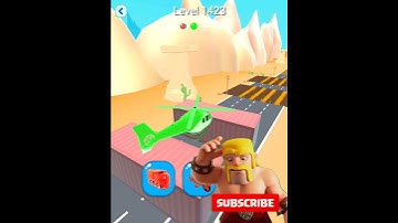 Shape-shifting Funny Race All Levels Gameplay Walkthrough Master Level #1423 BeamNG.drive #Shorts