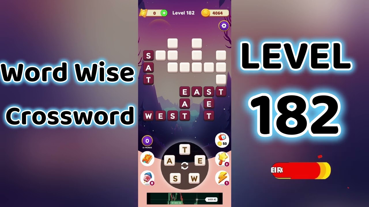 Word Wise Crossword Level 182 🧩 | Smart Crossword Puzzle Walkthrough | Go Answer