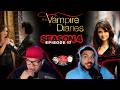 دامون يأخذ إيلينا إلى نيويورك رد فعل على مسلسل The Vampire Diaries الحلقة 17 الموسم 4 دلينا  mp3