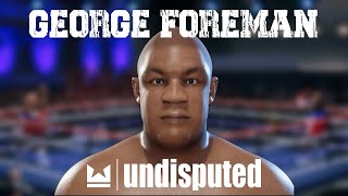Trying to create George Foreman | Undisputed Boxing Game Character Creation