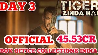 TIGER ZINDA HAI | BOX OFFICE COLLECTIONS DAY 3 | SUNDAY | INDIA | SALMAN KHAN | HISTORIC