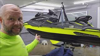 YAMAHA FX SVHO WAVERUNNER - JET SKI - SUPER SLICK 2000 INSTALL by Garry Dean 380 views 2 months ago 7 minutes, 43 seconds