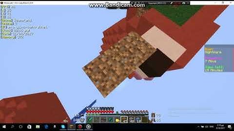 First Minecraft Video! Mc-Central Premium Server Skywars