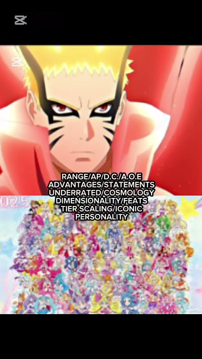 Naruto VS Precure Teams @MarvelouSonic20k4