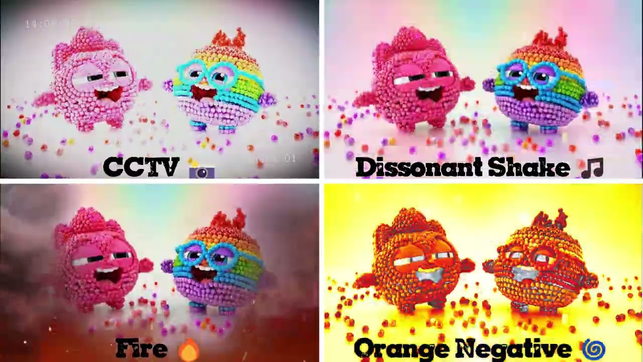 Ninimo and Hogi Colorful Candy Intro Logo Effects x4 | Kishan Effects