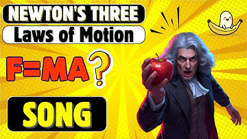 Newton’s Three Laws of Motion | Hip-Hop Science Song (Inertia, F = MA, Action & Reaction)
