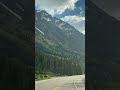 Beautiful mountains 🏔️ #canada #longhaultrucker #shorts #mountains