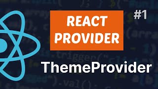 Провайдер темы в React JS за 7 минут | React Theme Provider