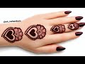 Very beautiful stylish mehndi design for back hand | new easy mehndi design 2025 | #Mehndi design 