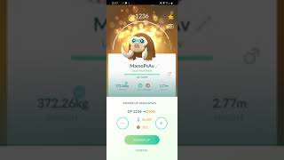 Lucky Lvl 50 Iv 100% Mamoswine Pokémon Go