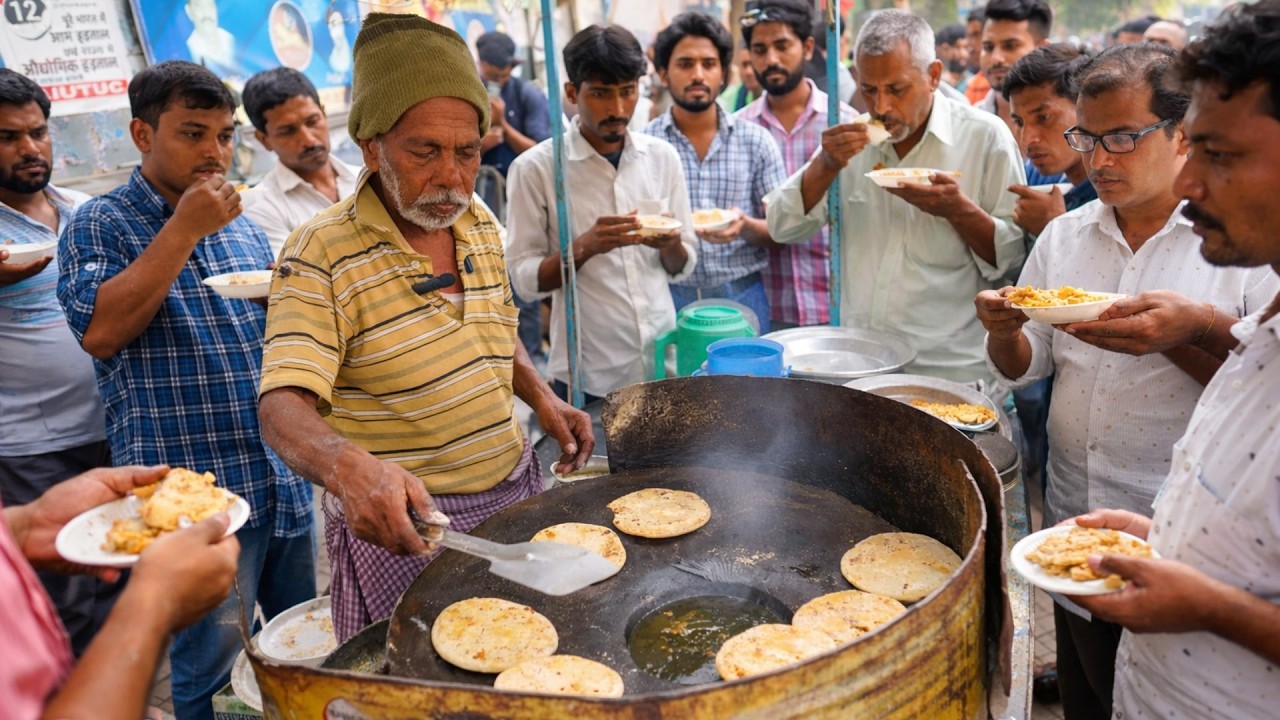76 Years Old Ex-Jute Mill Worker Selling Chatur Purer Kachuri | জুট মিল বন্ধ, তবুও হার মানেননি