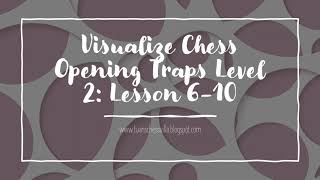Blindfold Chess Training : Visualize Chess Openings Traps 2
