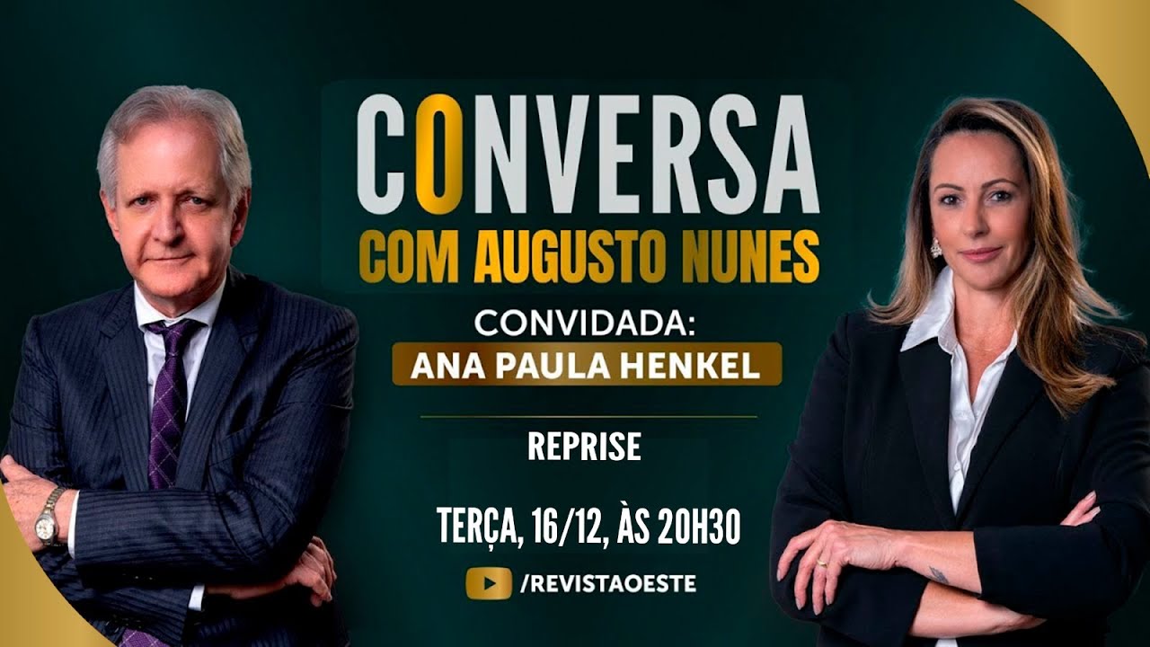 CONVERSA COM ANA PAULA HENKEL - JORNALISTA