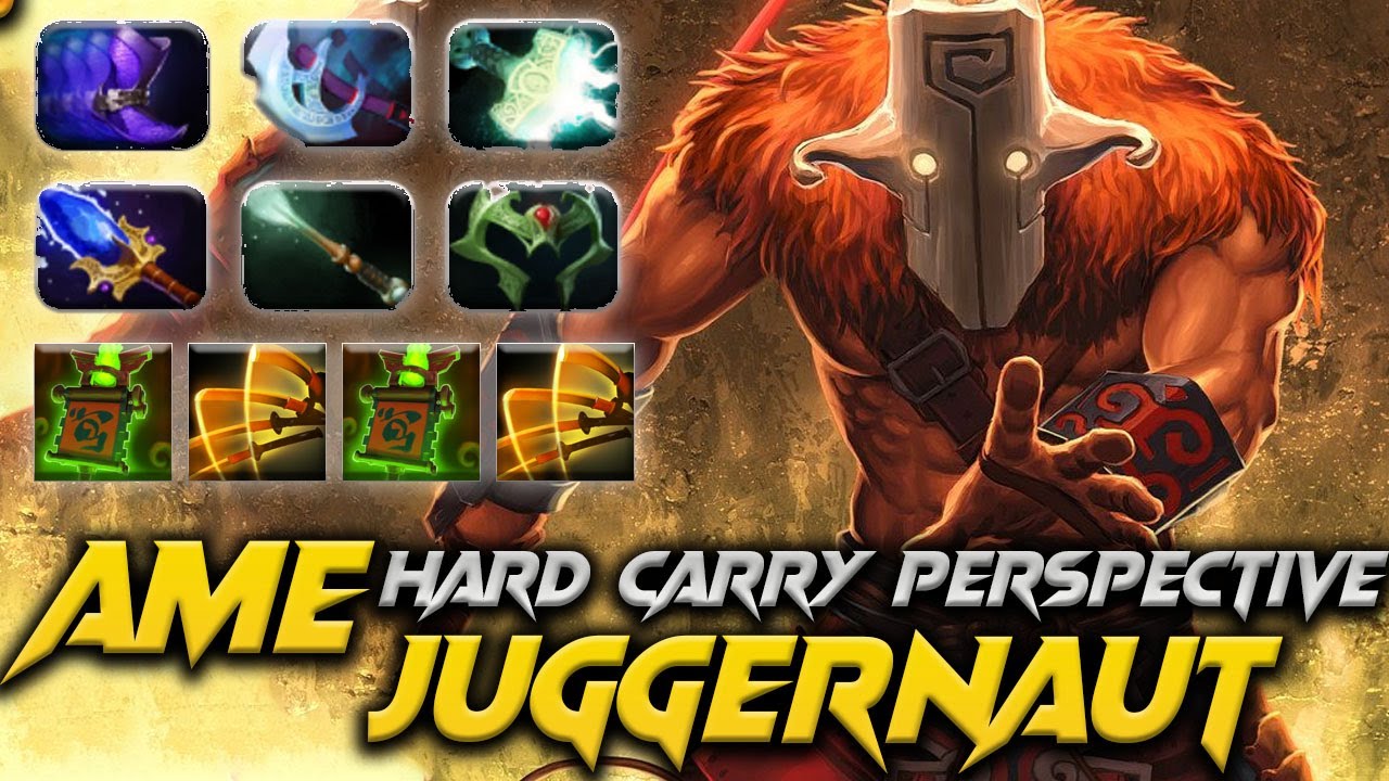 Ame Juggernaut The Hard Carry Dota 2 Pro Full Gameplay 7.35D Patch