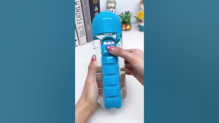 Products Link in Comments ▶️ Water Bottle Daily Pill Organizer