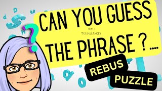 Can You Solve The Rebus Puzzle - Test Your Brain 15 Word Puzzles