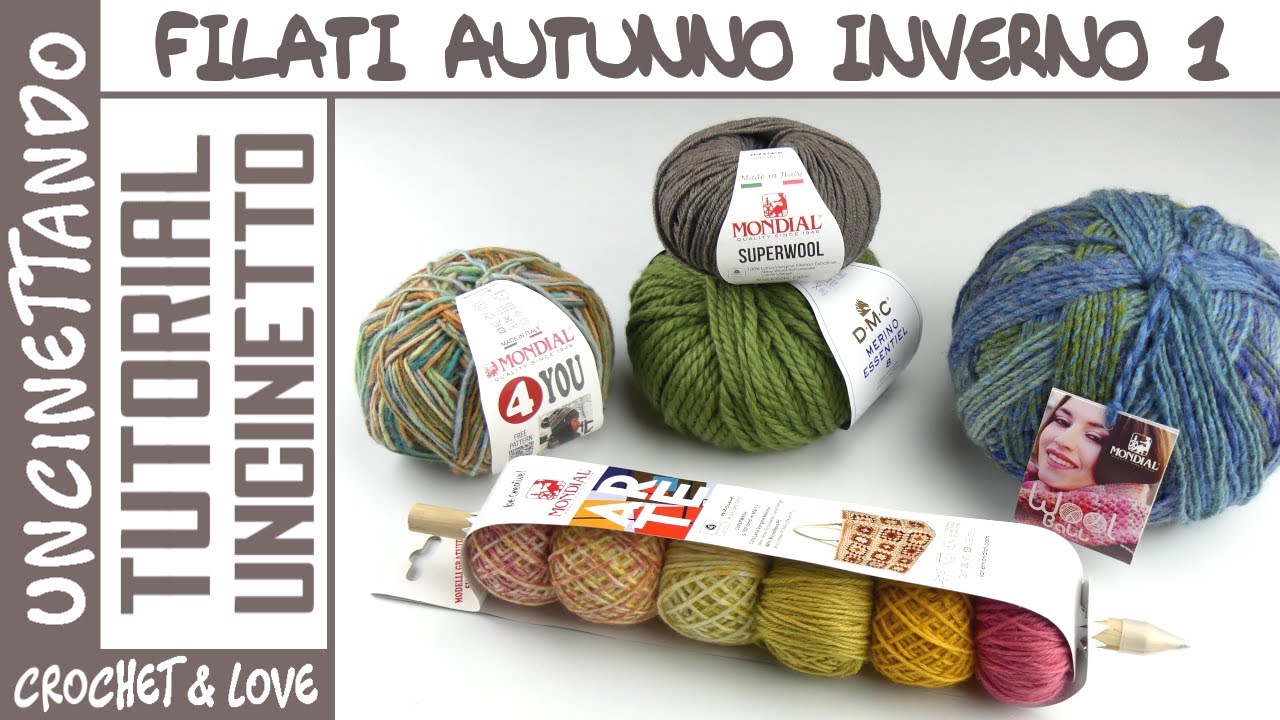 Recensione Filati Stagione Autunno/Inverno - Parte 1 😉 - Nuovi e Vecchi Progetti