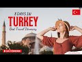 7 nights 8 days turkey tour plan  best turkey travel itinerary from india  dook travels