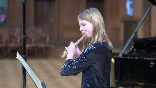 Helena Glover Telemann Flute Fantasia 10 in F sharp minor RMA UCS Grand Hall 3 March 2024
