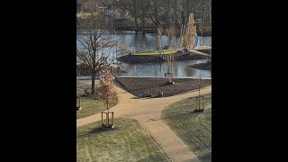 De verbouwing van de Dobbeplas in Zoetermeer.