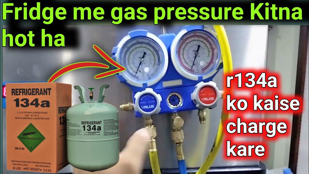 fridge ma gas dalne ka kya tarika hai fridge gas charge kaise karen