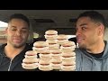Eating Challenge 20 McDonalds Egg White McMuffin Challenge @hodgetwins