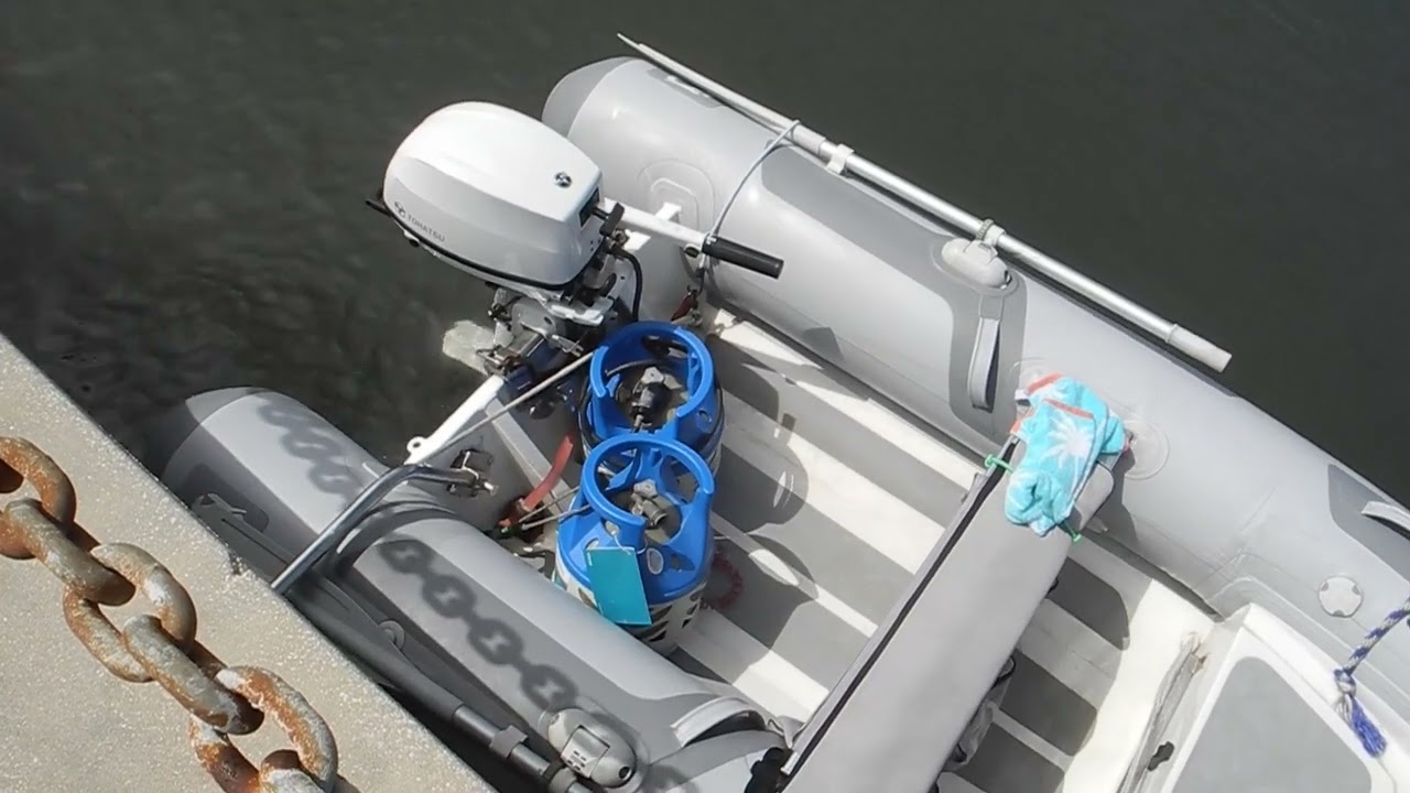 Propane Dinghy outboard