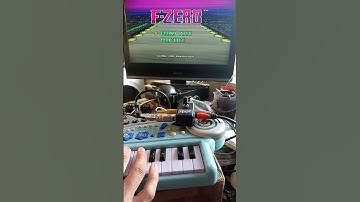 Audio/video glitch mixer - Circuit Bent Keyboard by Psychiceyeclix #videoart #glitch #fzero #gaming