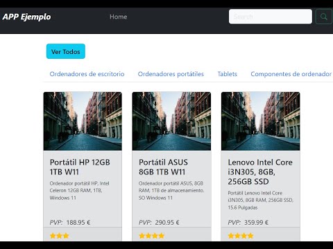 Crear app productos