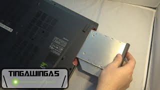 how to replace laptop dvd drive with a bluray drive