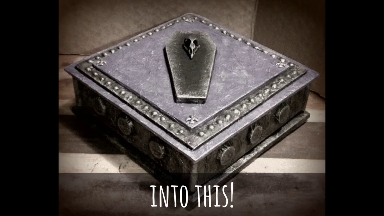 Gothic Tomb Jewelry Box