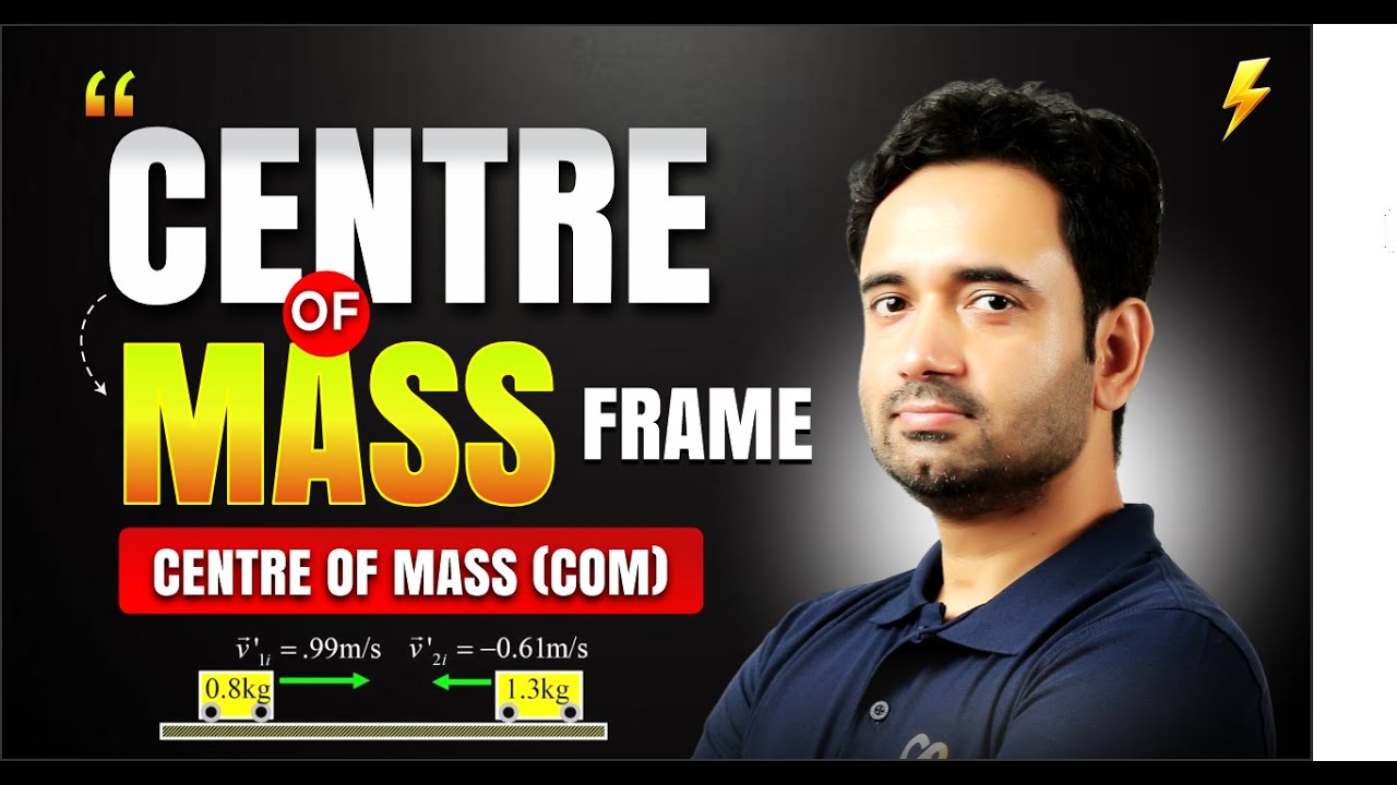 Centre of Mass Frame (COM) | (JEE Physics) JEE advanced Physics| JEE main