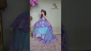 Modelo Dayana Para Sirenita. Vestido Completo