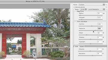 HDR and Tone Mapping