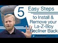 5 Easy Steps to Install & Remove Your La-Z-Boy Recliner Back